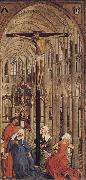 Roger Van Der Weyden Crucifixion in a Church oil on canvas
